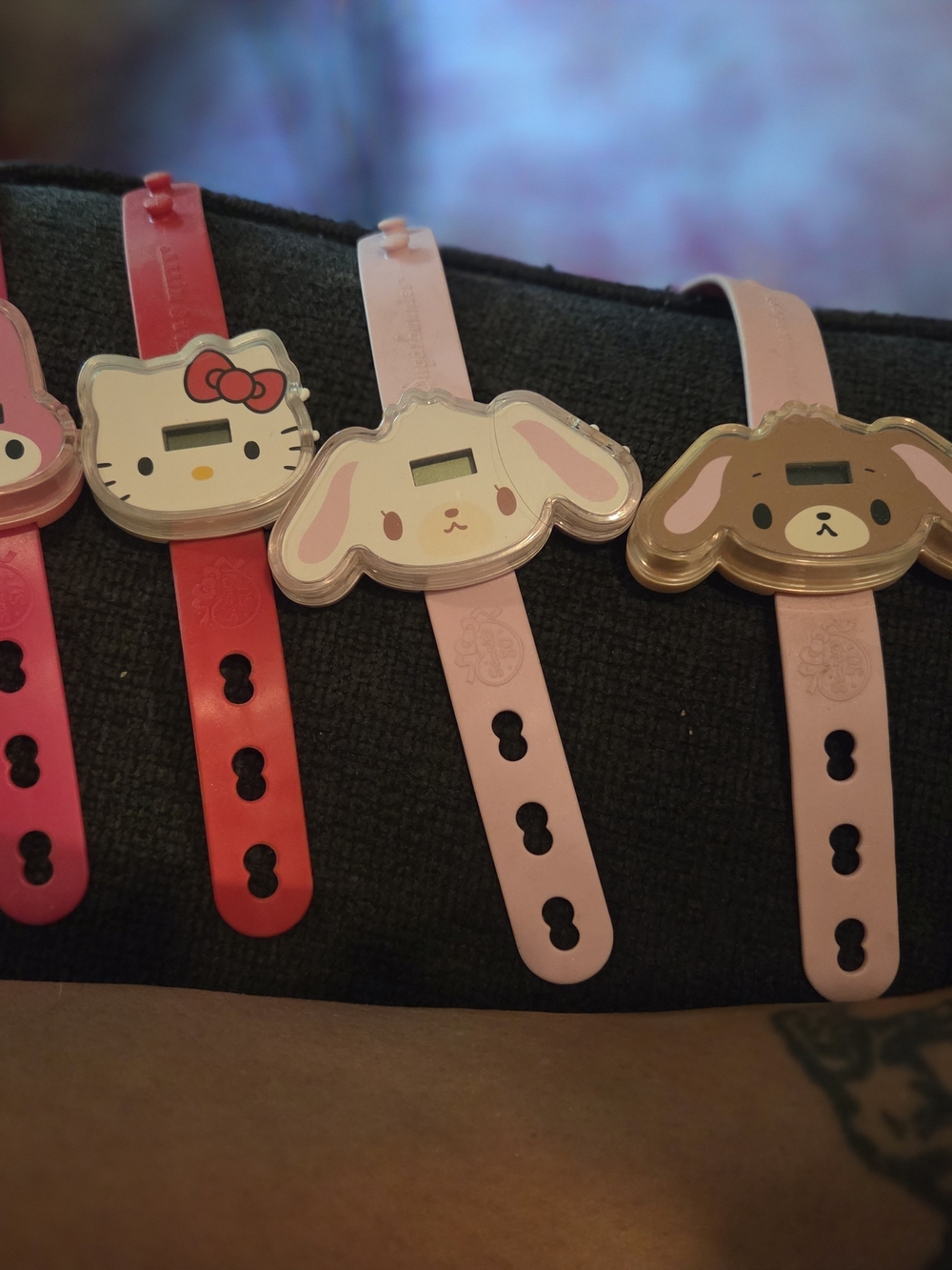 50th Anniversar Hello Kitty & Friends Kids Digital Wrist Watch - Set Of 6